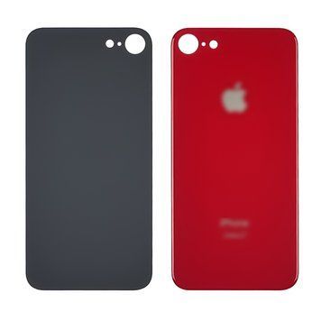 Задня кришка iPhone 8 (великий виріз) Red 219167 фото
