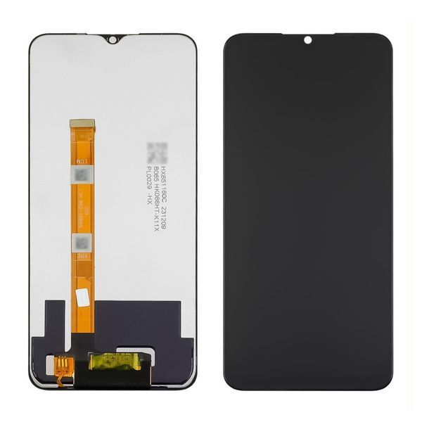 Дисплей Realme C21Y/ C25Y + сенсор Black Чорний Service Pack (гарантія 3 міс.) 224200 фото