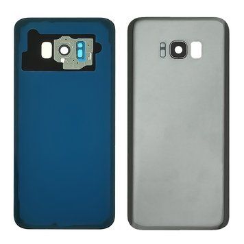 Задня кришка Samsung G955F Galaxy S8 Plus зі склом камери Silver 216137 фото