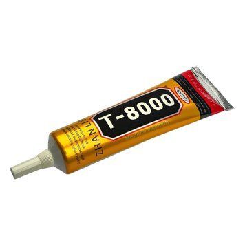 Клей T8000 силіконовий, 50 мл прозорий в тюбику 216231 фото
