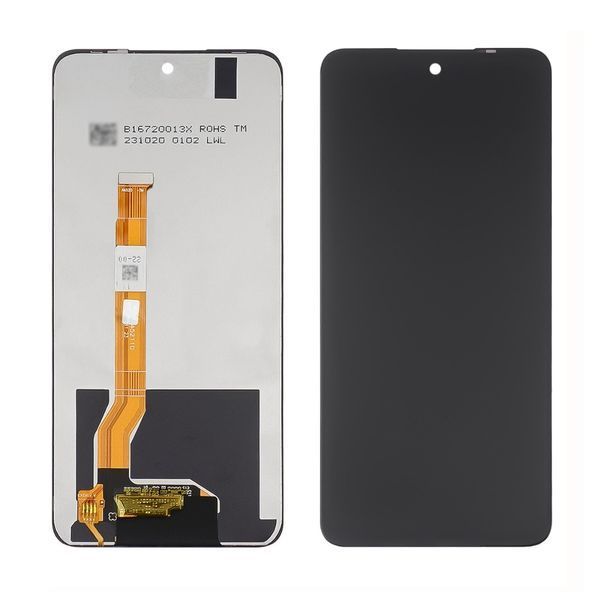 Дисплей Realme C55 + сенсор Black Чорний Service Pack (гарантія 3 міс.) 224573 фото