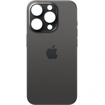 Задня кришка iPhone 15 Pro (великий виріз) Black Titanium Original PRC 188558 фото