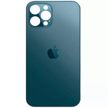 Задня кришка iPhone 12 Pro Max (великий виріз) Pacific Blue Original PRC 189048 фото