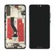 Дисплей Huawei P20 Pro + сенсор Black Чорний, з кнопкою HOME та рамкою OLED (гарантія 3 міс.) 220526 фото 1