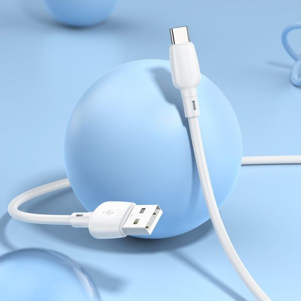 Кабель Borofone BX93 USB to Type-C QC 27W 1м 222300 фото