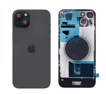 Задня кришка iPhone 15 Plus (зі склом камери) Black Original PRC 188625 фото