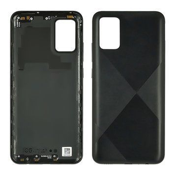Задня кришка Samsung A025 Galaxy A02S (2021) Black 217381 фото
