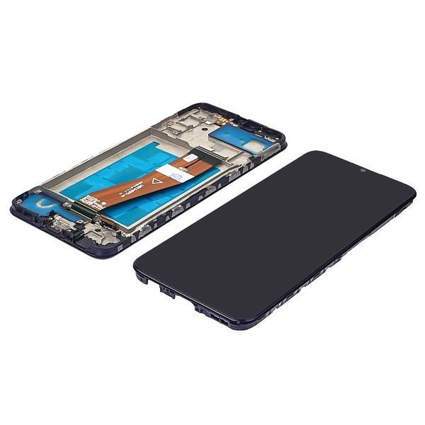 Дисплей екран Samsung A025/ A037 Galaxy A02S/ A03S + сенсор Black Чорний з рамкою (гарантія 3 міс.) 220310 фото