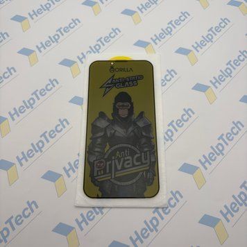 Захисне скло iPhone 14 Anti-Static Privacy (0.3 мм) 225016-03 фото