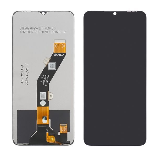 Дисплей TECNO Spark 10 (KI5q)/ 10C (KI5k) + сенсор Black Чорний Service Pack (гарантія 3 міс.) 241235 фото