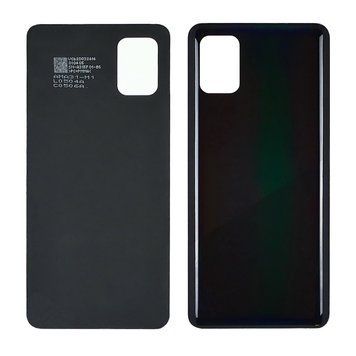Задня кришка Samsung A415 Galaxy A41 (2020) Prism Crush Black 216176 фото